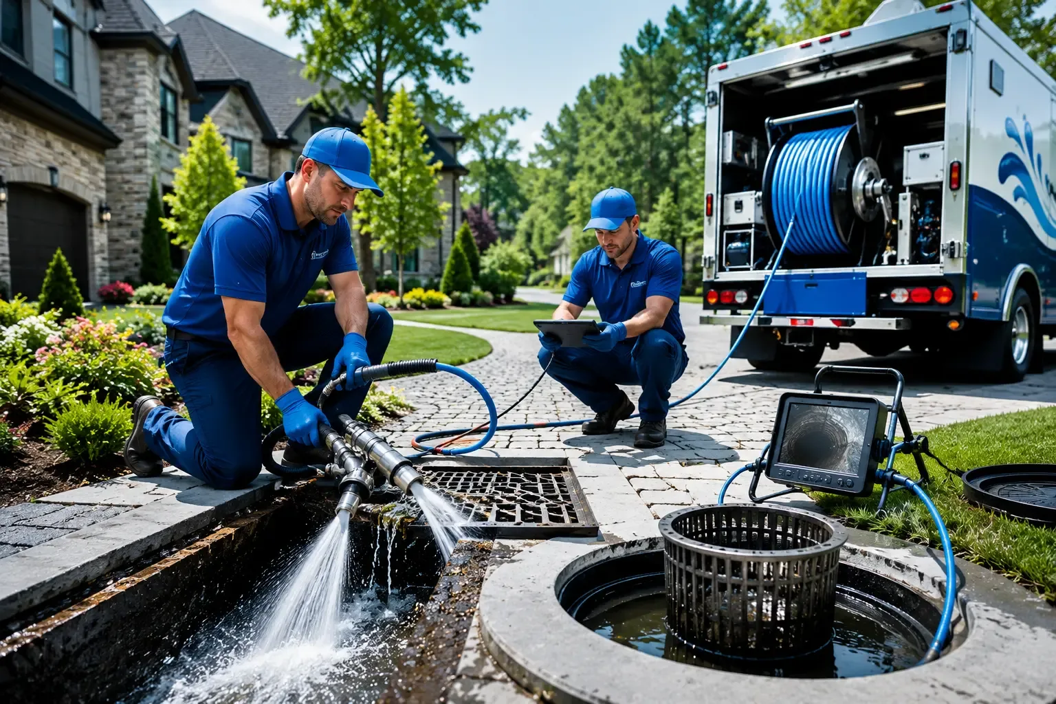 Local outdoor drain cleaning professionals in Queen City, TX