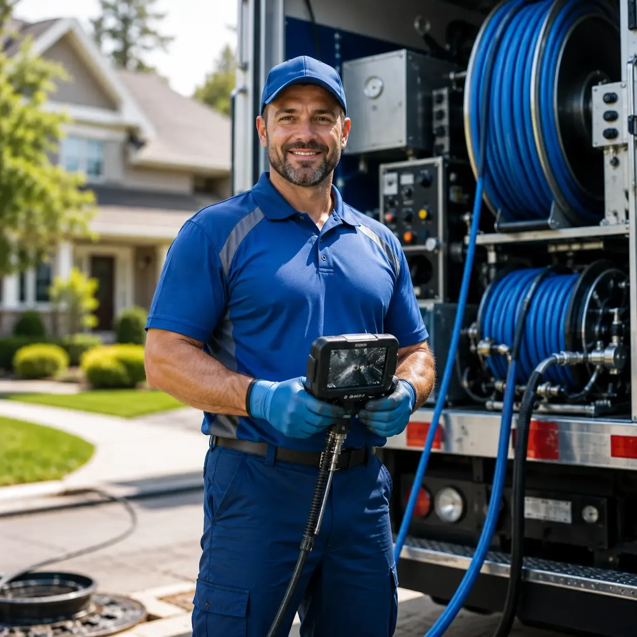Local outdoor drain cleaning specialists in Queen City, TX